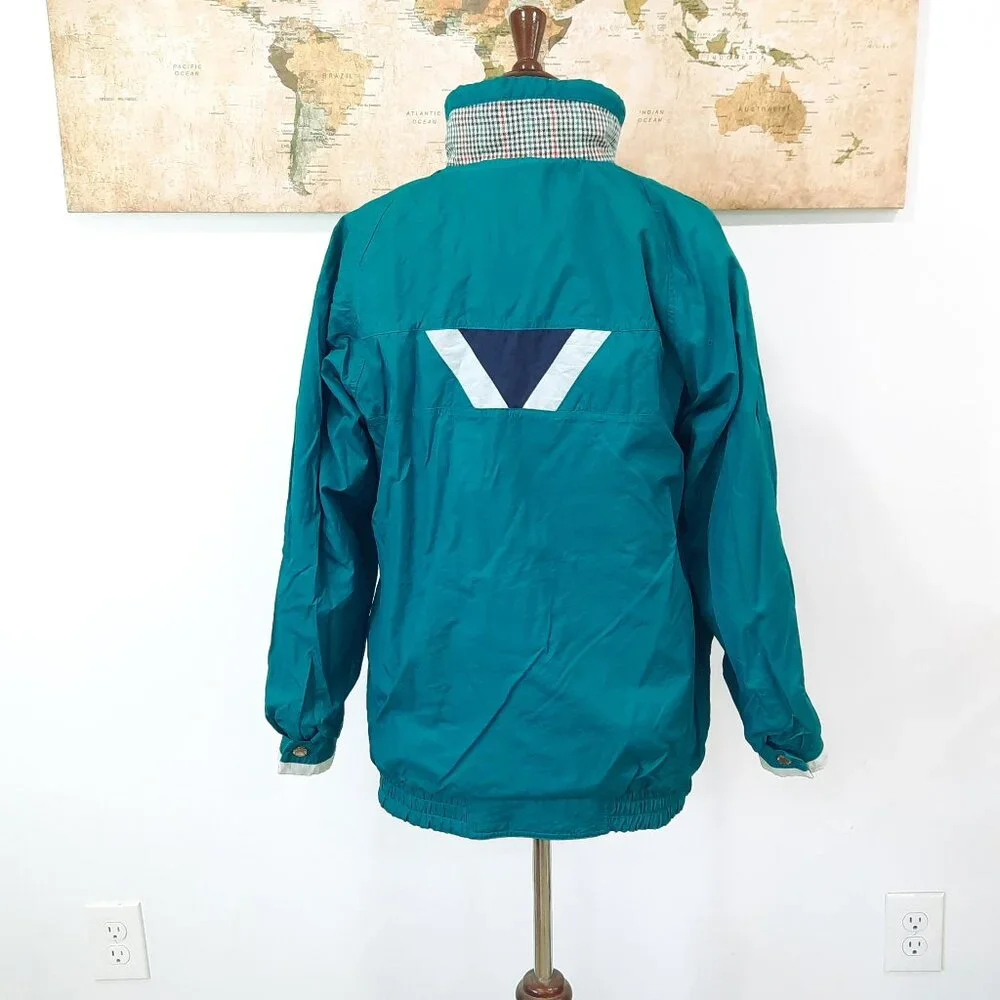 Vtg 80s reversible utility jacket - 2 coats in 1! - Picture 4 of 14